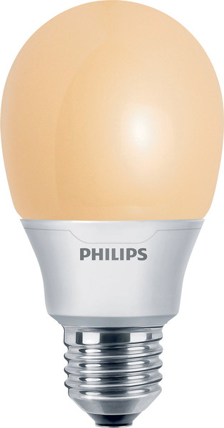 Philips 68219600 8W E27 B Warm white energy-saving lamp