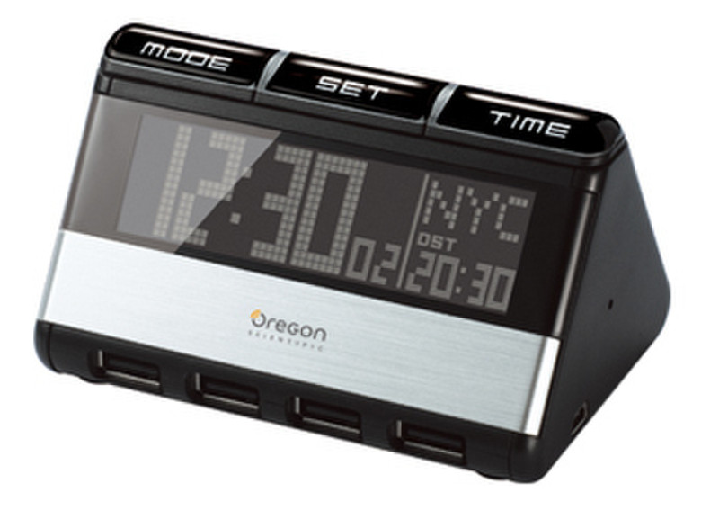 Oregon Scientific RAS200 Black alarm clock