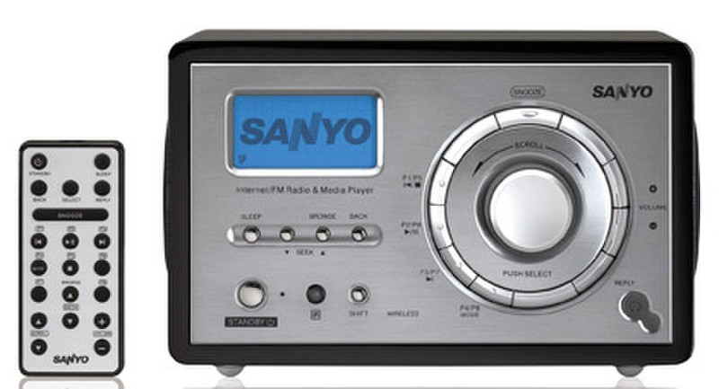 Sanyo R227 Tragbar Silber Radio