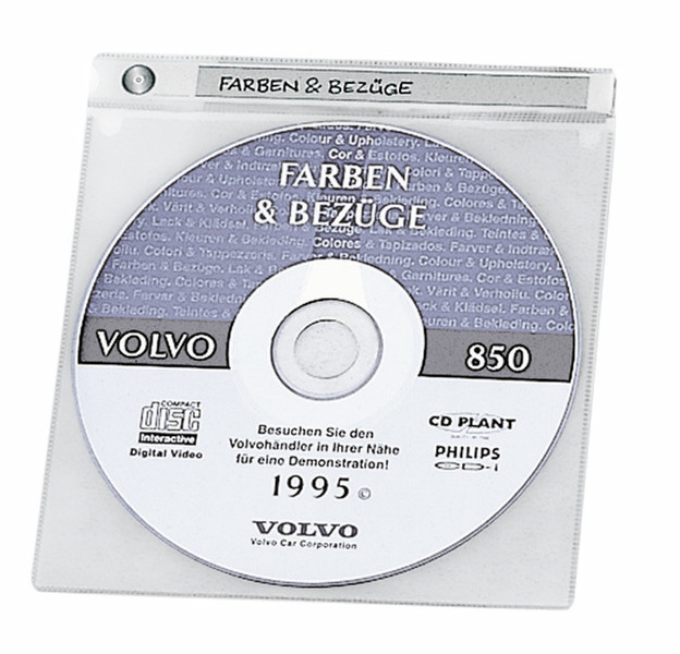 Durable 5200-19 Cover case 1discs Transparent