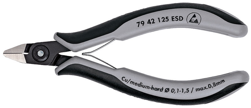 Knipex 79 42 125 ESD Side-cutting pliers пассатижи