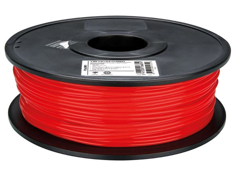 Velleman PLA3R1 Polylactic acid (PLA) Красный 1000г печатный материал для 3D-принтеров