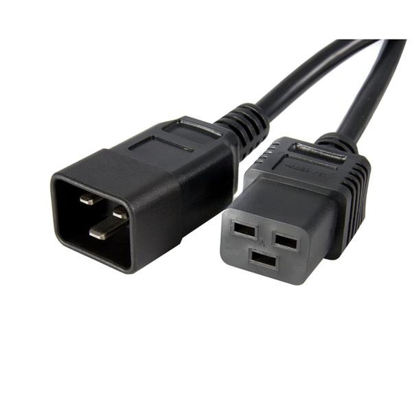 StarTech.com Computer Power Cord 0.9м Разъем C20 Черный кабель питания
