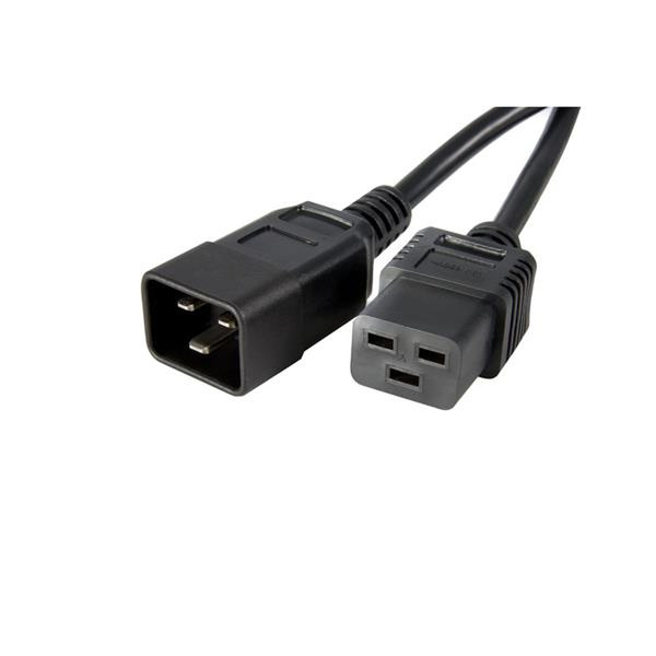StarTech.com Computer Power Cord 0.3м Разъем C20 Черный кабель питания