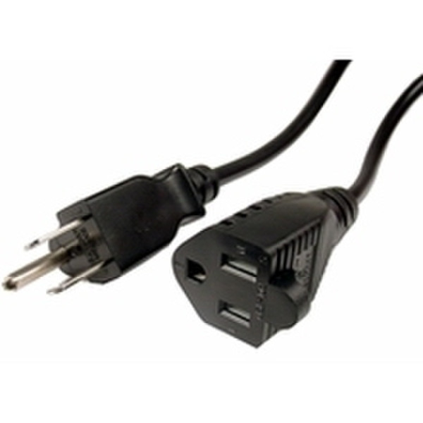 Cables Unlimited PWR-1900-12 3.66м Черный кабель питания