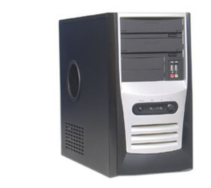 Enlight EN-2401 Mini-Tower 350W Black,Silver computer case