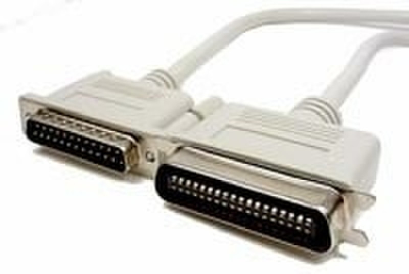 Cables Unlimited DB25 M / Centronics 36 M IEEE 1284 10 ft 3.05m printer cable