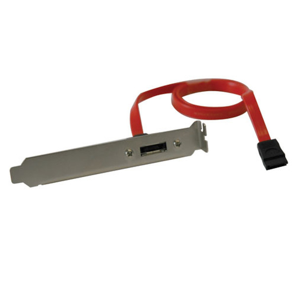 Tripp Lite P952-002 0.61м SATA II 7-pin eSATA Красный кабель SATA