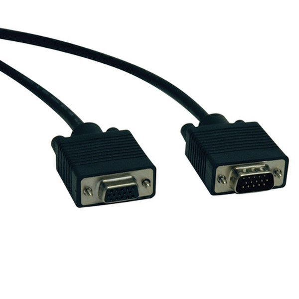Tripp Lite HD15 - HD15, 16ft 4.88m Schwarz Tastatur/Video/Maus (KVM)-Kabel