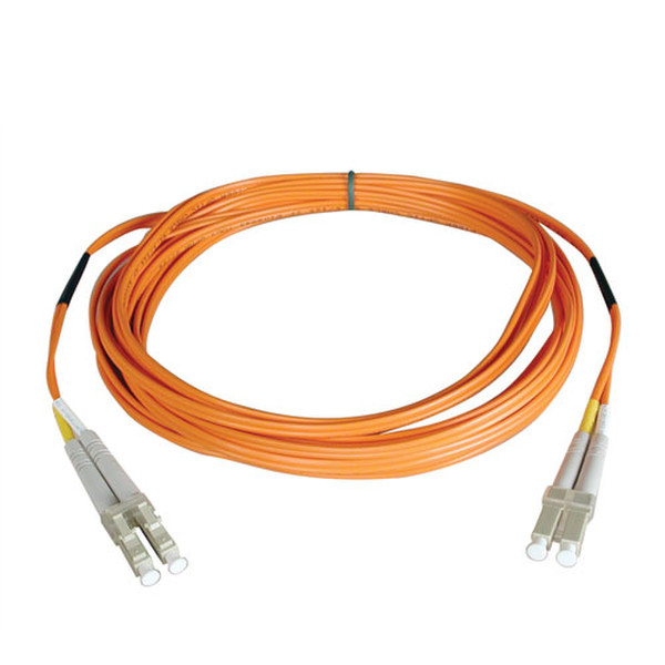 Tripp Lite Duplex Multimode 50/125 Fiber Patch Cable (LC/LC), 8M