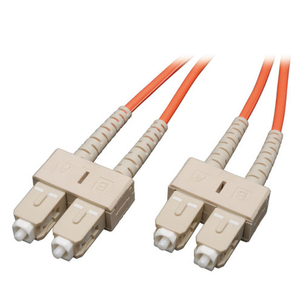 Tripp Lite N506-09M 9м 2x SC 2x SC Оранжевый оптиковолоконный кабель