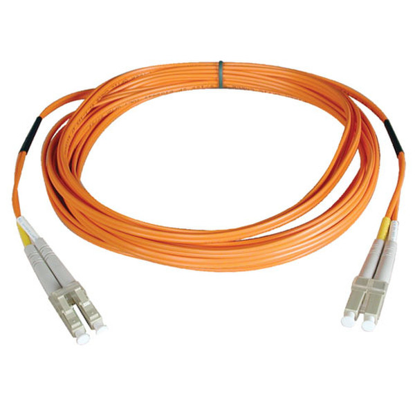 Tripp Lite Duplex Multimode 62.5/125 Fiber Patch Cable (LC/LC), 0.3M (1-ft.)