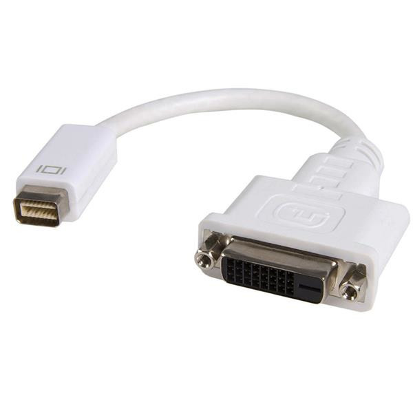 StarTech.com Mini DVI - DVI Mini DVI DVI-D Weiß Kabelschnittstellen-/adapter