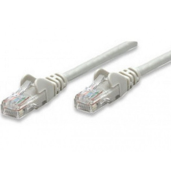 Intellinet ICOC U6AG-010 1м Cat6a U/UTP (UTP) Серый сетевой кабель