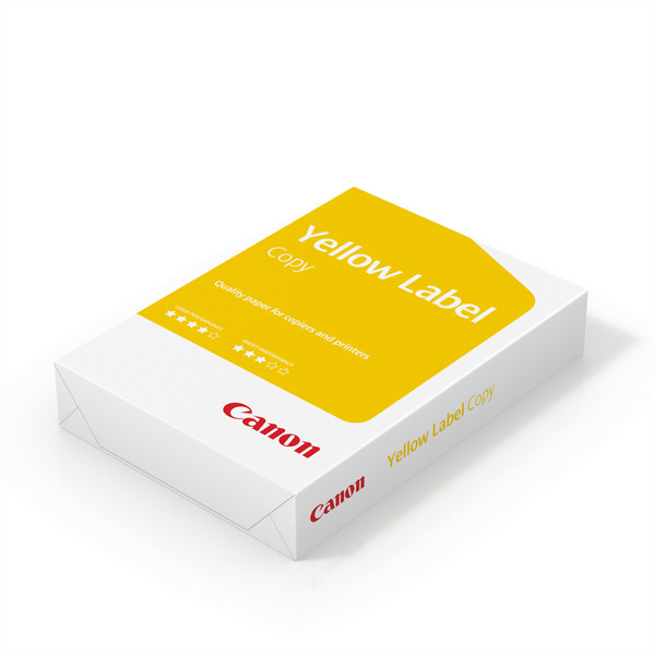 Canon Yellow Label A4 (210×297 mm) Белый бумага для печати