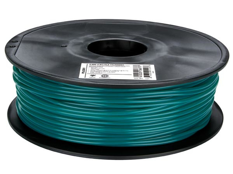 Velleman PLA3G1 Polylactic acid (PLA) Aqua green 1000г печатный материал для 3D-принтеров