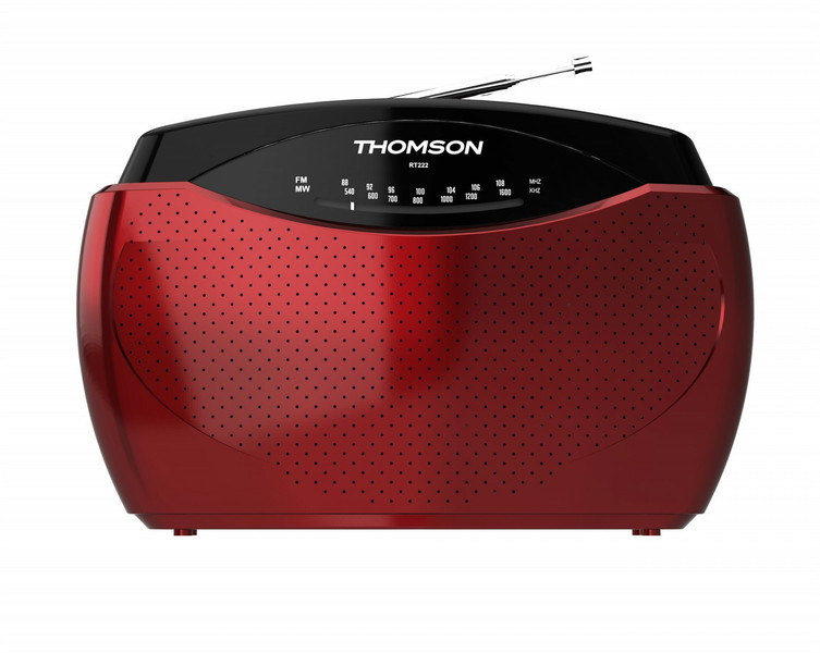 Thomson Portable Radio (Red)