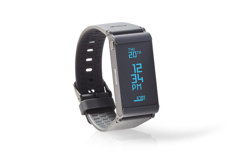 Withings Pulse O2 Clip-on/Wristband activity tracker OLED Беспроводной Черный