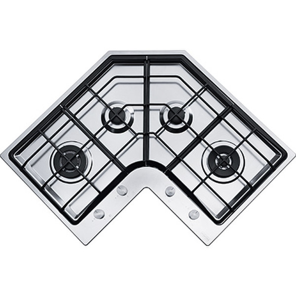 Franke FHNE COR 4 3G TC XT C Встроенный Gas hob Нержавеющая сталь