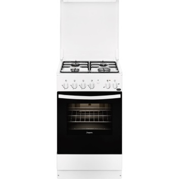 Zoppas PCK24001WA Freestanding Gas hob A White cooker