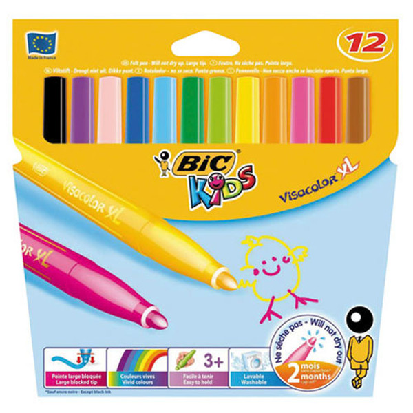 BIC KIDS Visa Разноцветный фломастер