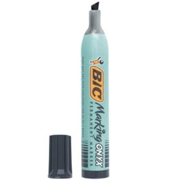 BIC Marking Onyx 1481 Скошенный наконечник Черный перманентная маркер