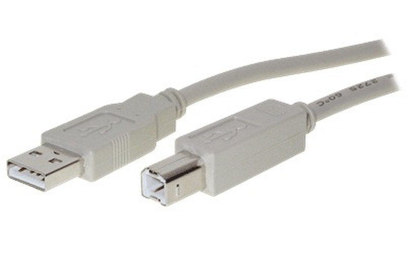 Vedimedia V8023438 3м USB A USB B Серый кабель USB