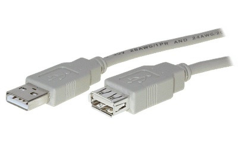 Vedimedia V8023476 1.8м USB A USB A Серый кабель USB