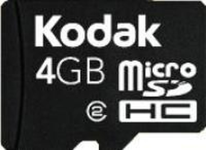 Kodak KSDMI4GBCSCAD 4GB MicroSDHC memory card