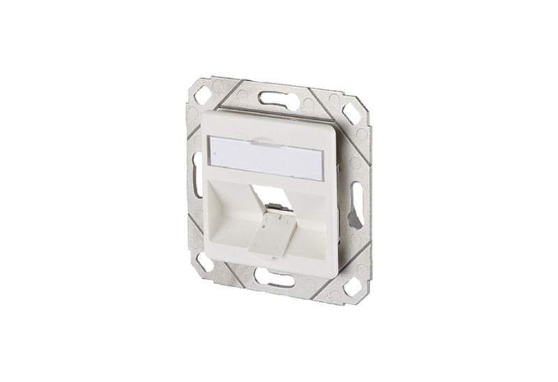 METZ CONNECT 1309141102-E White socket-outlet