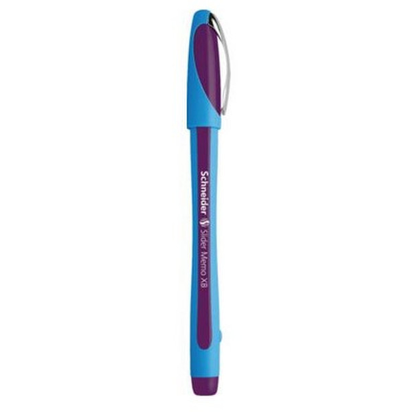 Schneider Slider Memo Stick ballpoint pen Extra Bold Фиолетовый 10шт
