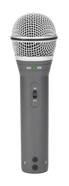Samson Q2U PC microphone Verkabelt Grau