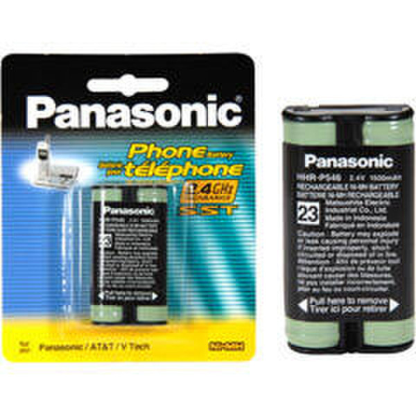 Panasonic HHR-P546A/1B Никель-металл-гидридный (NiMH) 1500мА·ч 2.4В аккумуляторная батарея