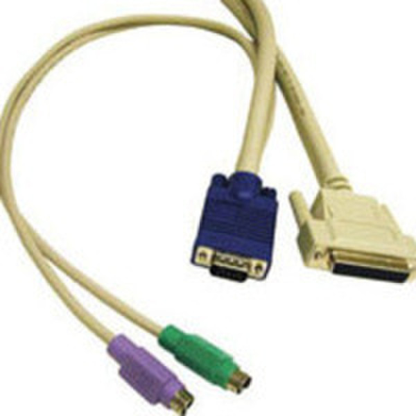 C2G 12ft PS/2 KVM Cable Avocent® XP-4000 Series 3.6м кабель клавиатуры / видео / мыши