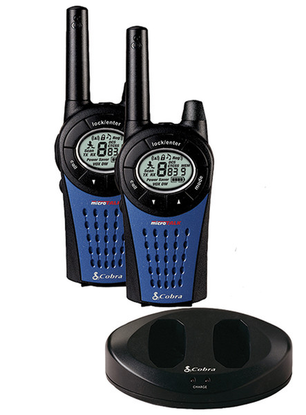 Cobra MT 975-2 VP 8channels 446.00625 - 446.09375MHz Schwarz, Blau Funksprechgerät