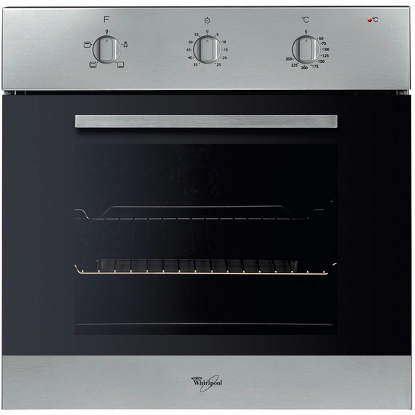 Whirlpool AKP 443/IX Electric oven 2500W A Schwarz, Edelstahl Backofen