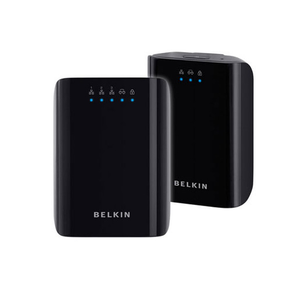 Belkin Powerline AV+ Starter Kit 200Мбит/с сетевая карта