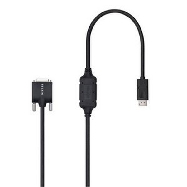 Belkin F2CD002B10-E 3m DisplayPort Black video cable adapter