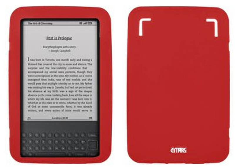 Empire AMKIN3REDSILE 6Zoll Cover case Rot E-Book-Reader-Schutzhülle