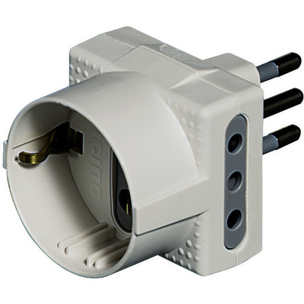 bticino S3610DE White power plug adapter