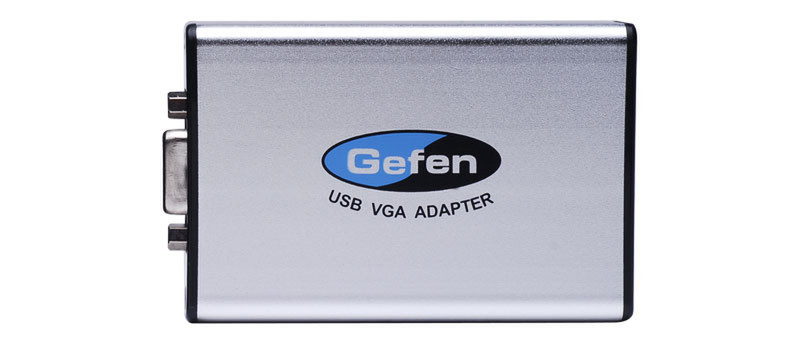 Gefen EXT-USB-2-VGA USB VGA Silver cable interface/gender adapter