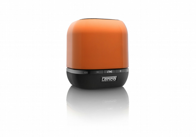 Lenco BTS-110 Mono portable speaker 3Вт Оранжевый