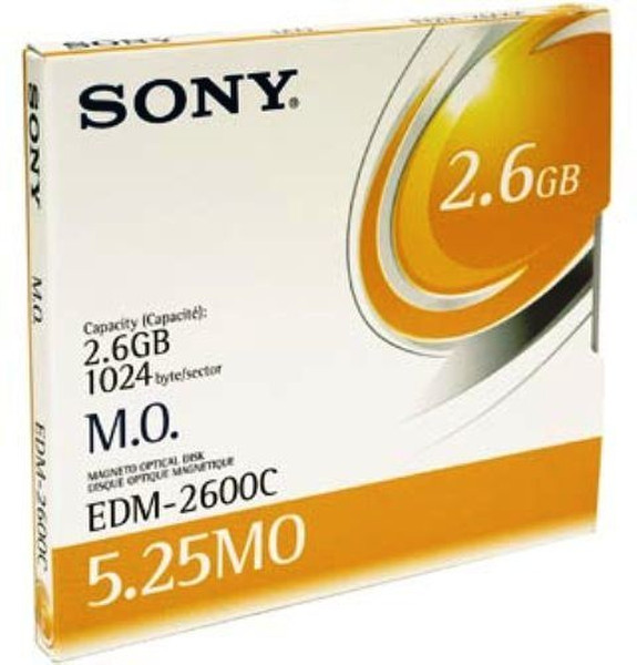 Sony EDM2600CWW 2.6MB 5.25