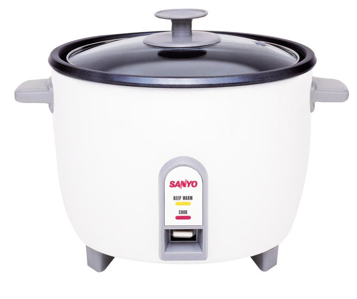 Sanyo Rice Cooker & Steamer Белый скороварка для риса