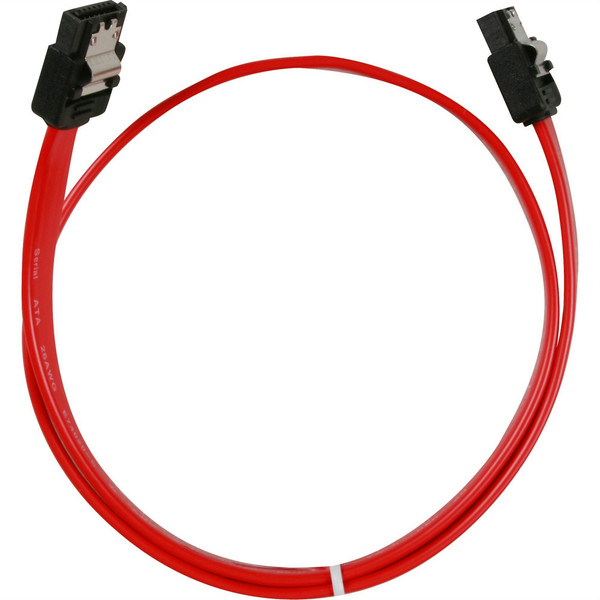 Sharkoon RIBC11 0.5м SATA II 7-pin SATA II 7-pin Красный кабель SATA