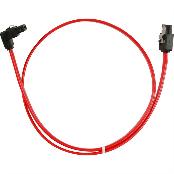 Sharkoon RIBC12 0.5м SATA II 7-pin SATA II 7-pin Красный кабель SATA