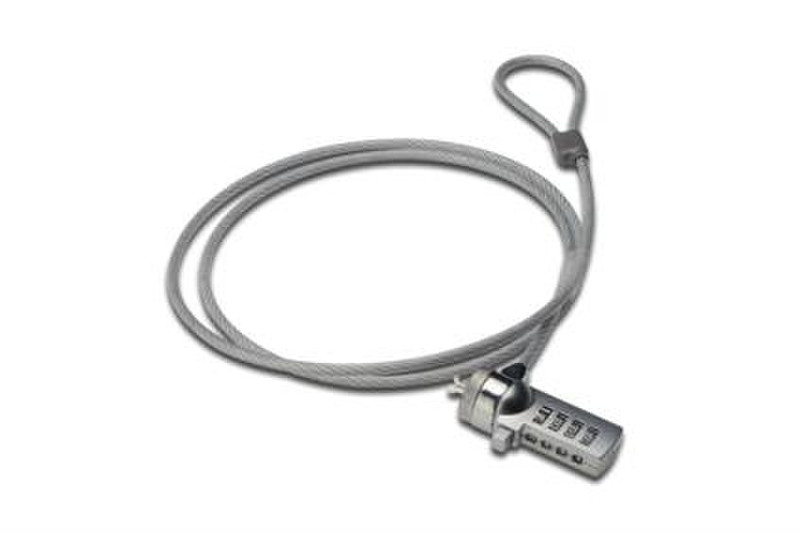 ASSMANN Electronic 64134 Серый, Cеребряный кабельный замок