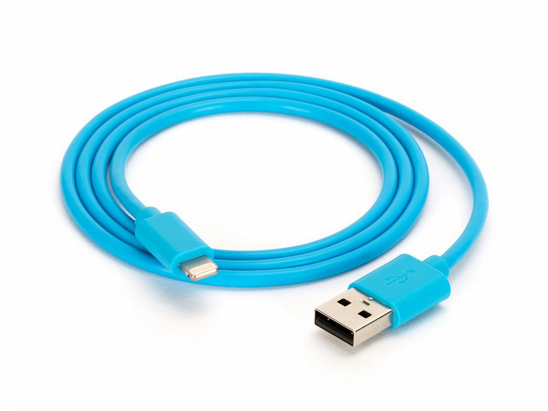 Griffin GC39143-2 0.9м USB A Apple Lightning Синий дата-кабель мобильных телефонов