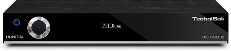 TechniSat DIGIT ISIO S2 Satellite Black TV set-top box