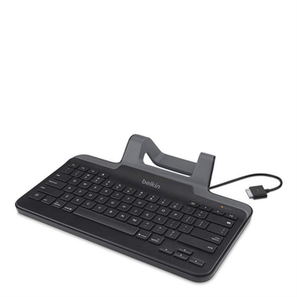 Belkin B2B131 Apple 30-pin Schwarz Tastatur für Mobilgeräte